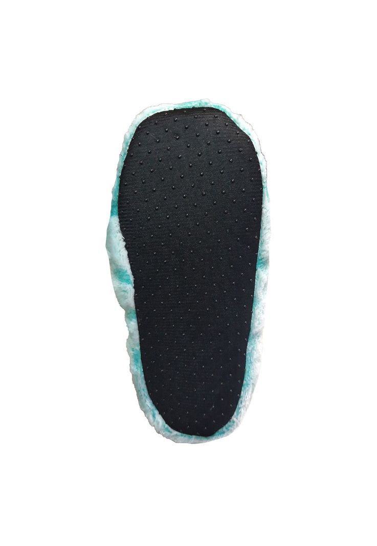 Pantufla Calcetín Niño Antideslizante Corazón Turquesa Mike`s-3