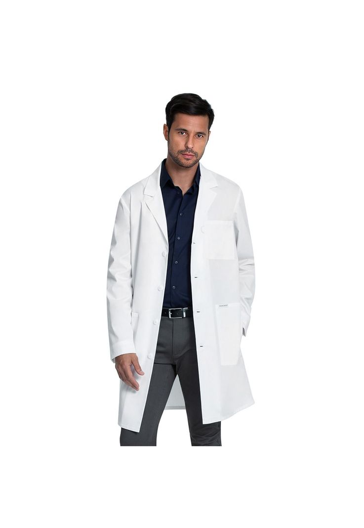 DELANTAL CLÍNICO UNISEX LARGO CHEROKEE CK460 WHITE