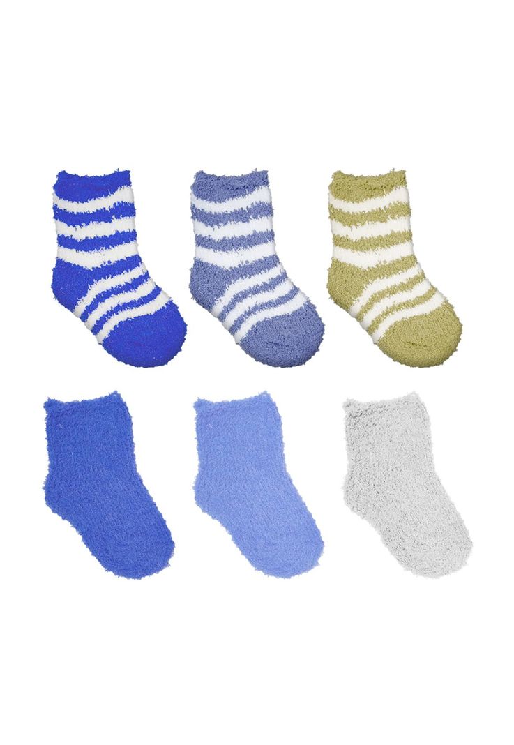 Calcetín Bebe Niño Lineas Colores Mike`s Pack 3-1