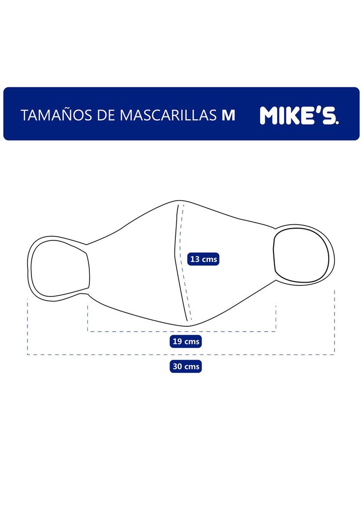 Mascarilla Antifluido Lavable Mike's Transporte-1