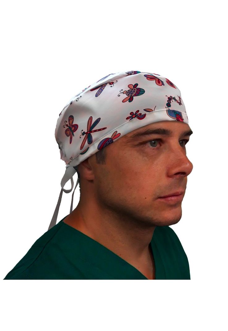 Cofia Gorro Clínico Amarre Antifluido Lavable Prim Mike`s-1