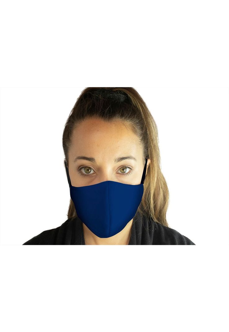 Mascarilla Antifluido Lavable Mike's Azul-2