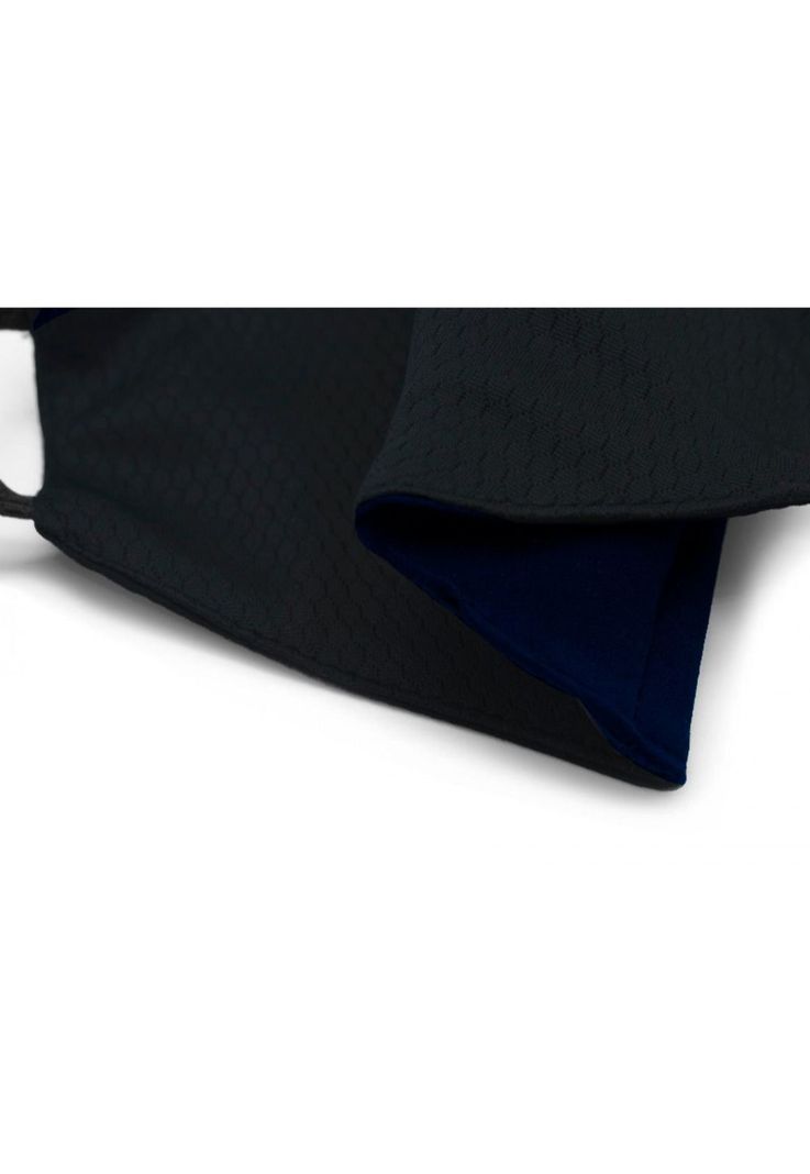 Mascarilla Antifluido Lavable Mike's Azul-3
