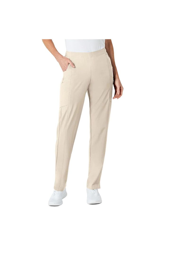 Pantalón Clínico Mujer Wonderwink 5155 Khaki-0