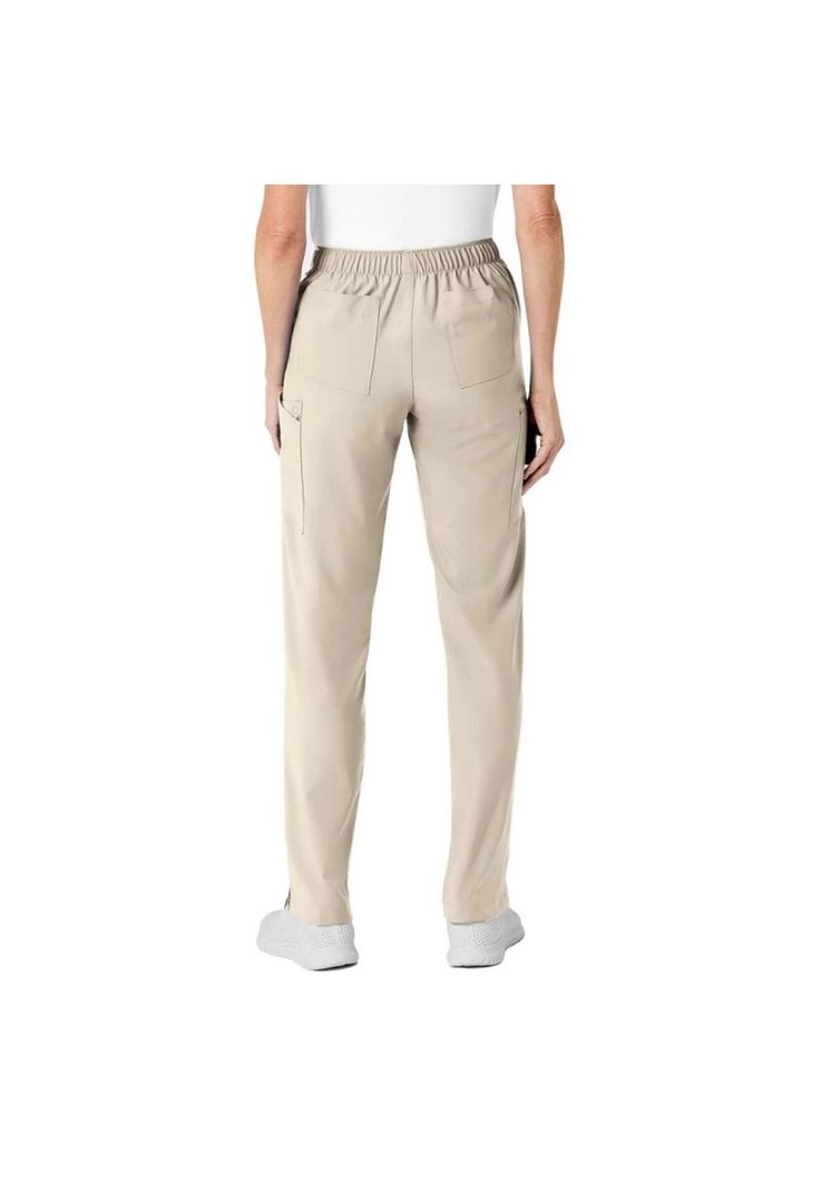 Pantalón Clínico Mujer Wonderwink 5155 Khaki-2