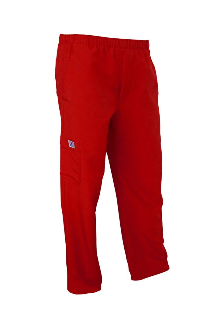 Pantalón Hombre Rojo Mike's Antifluido Uniformes Clínicos-0