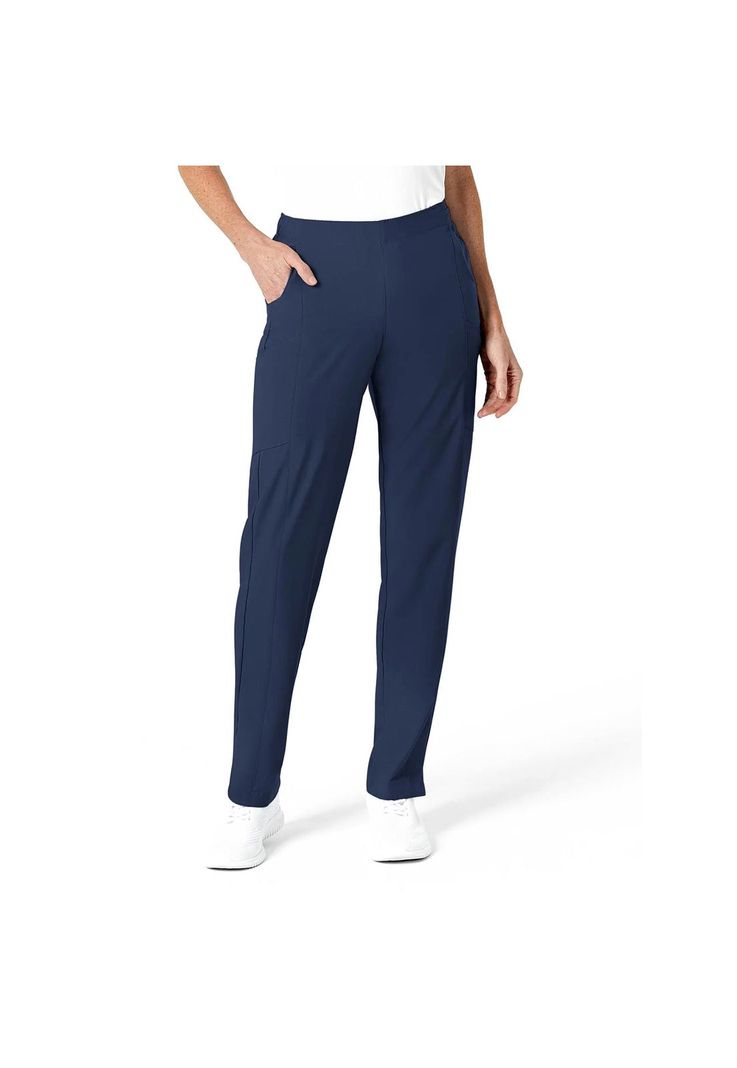 Pantalón Clínico Mujer Wonderwink 5155 Azul Marino-0
