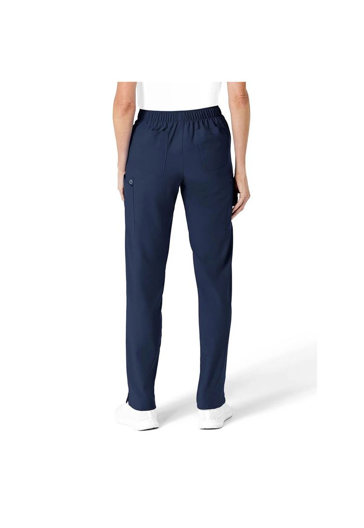 Pantalón Clínico Mujer Wonderwink 5155 Azul Marino-2