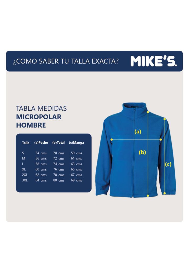 Micropolar Hombre Azul Rey Mike`s-2
