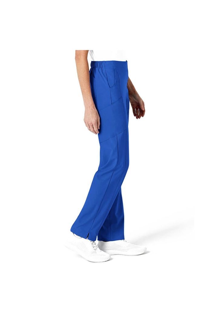 Pantalón Clínico Mujer Wonderwink 5155 Azulino-3