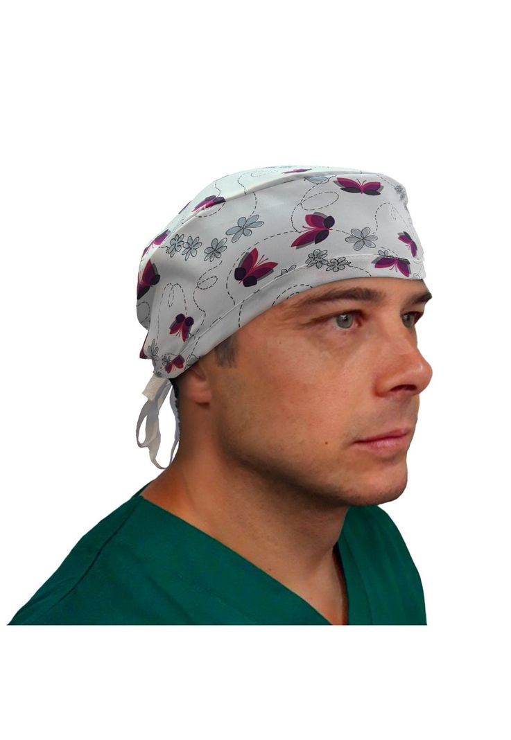 Cofia Gorro Clínico Amarre Antifluido Lavable Mari Mike`s-1