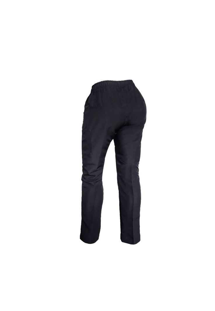 Pantalón Mujer Negro Mike's Antifluido Uniformes Clínicos-3