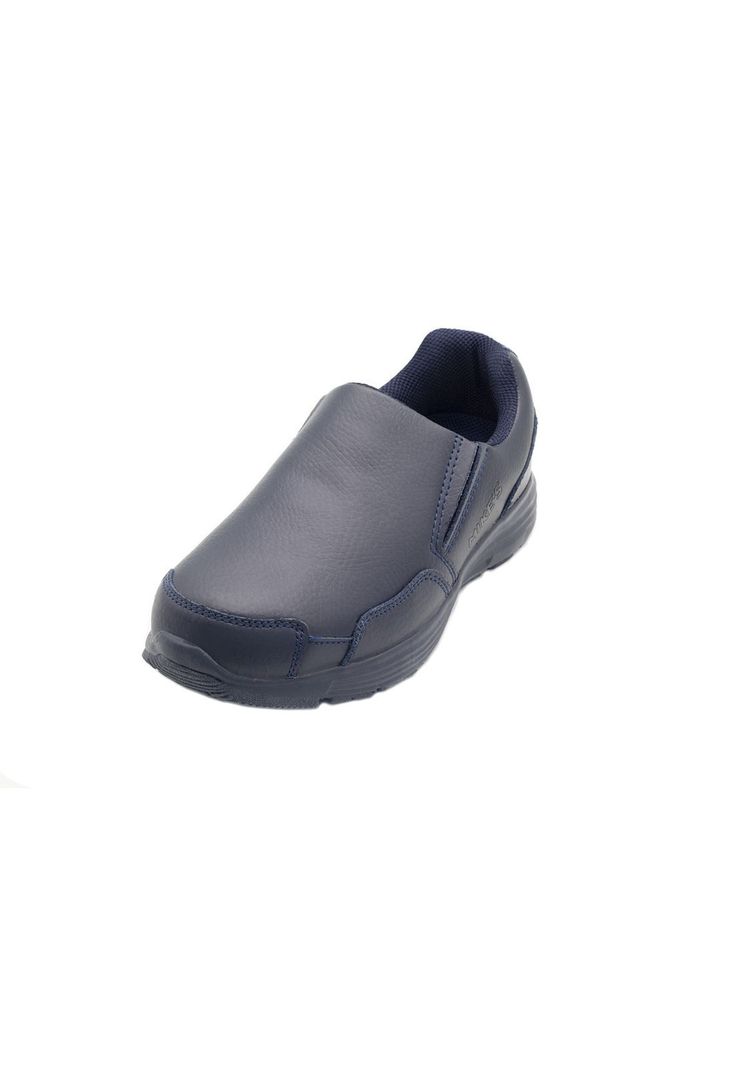Zapato/Zapatilla Slip On Cuero Azul-3