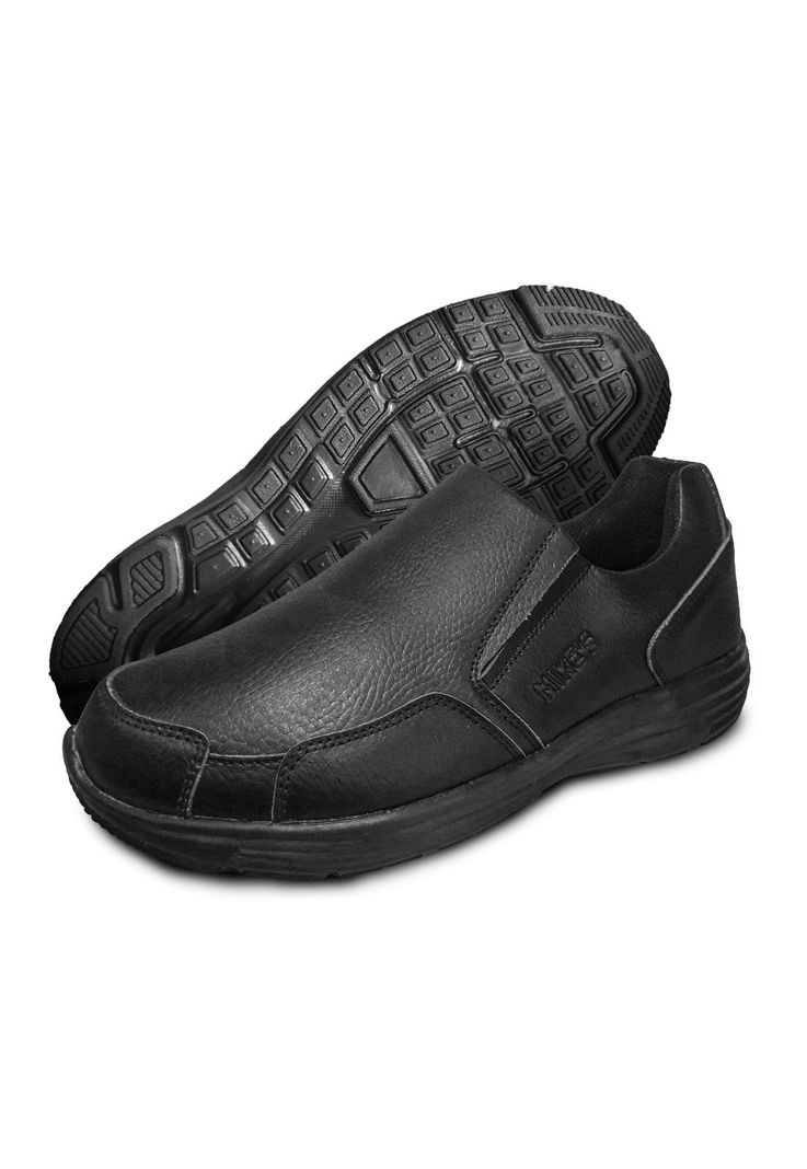 Zapato/Zapatilla Slip On Cuero Negro