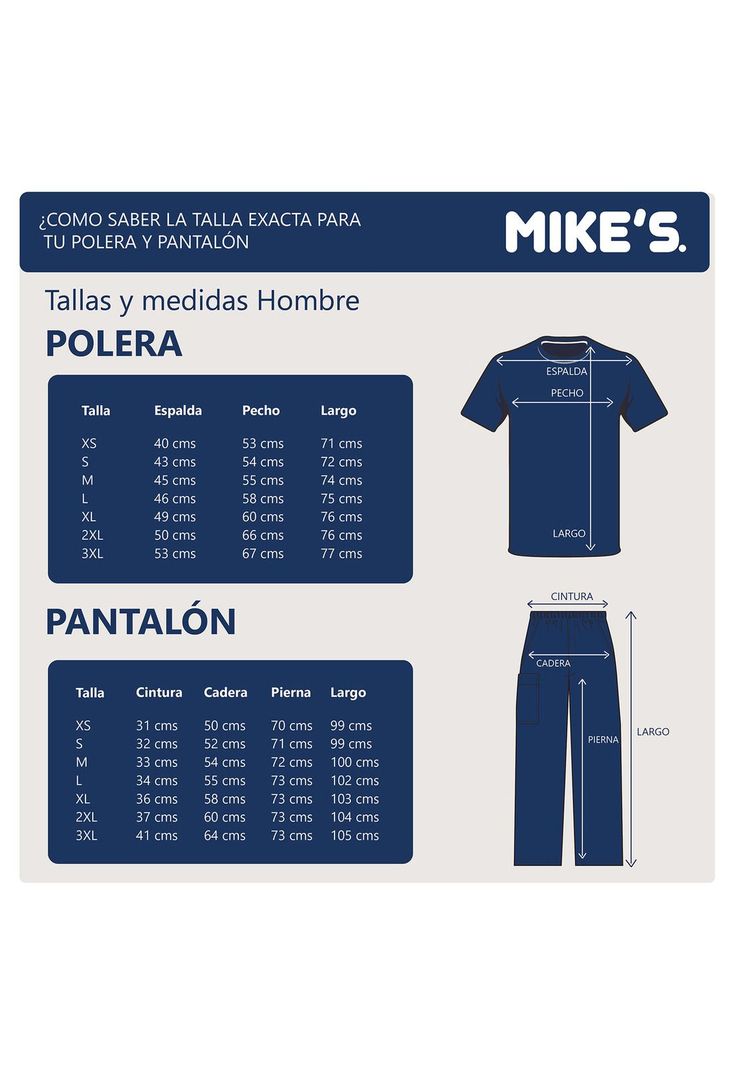 Polera Hombre Rojo Mike's Antifluido Uniformes Clínicos-1