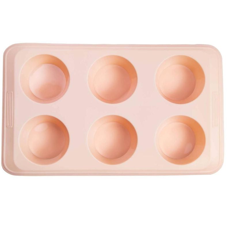 MOLDE SILICONA 6 FIGURAS REDONDAS SK-1203-2