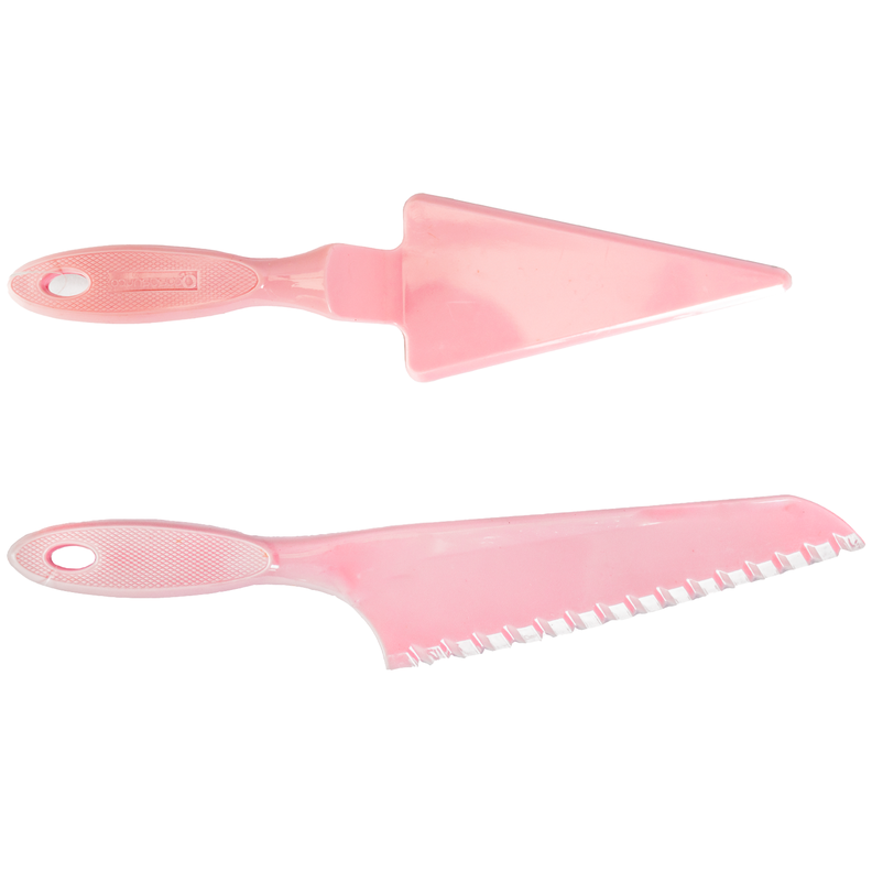 SET PARA TORTA CUCHILLO Y ESPATULA ROSADO-1