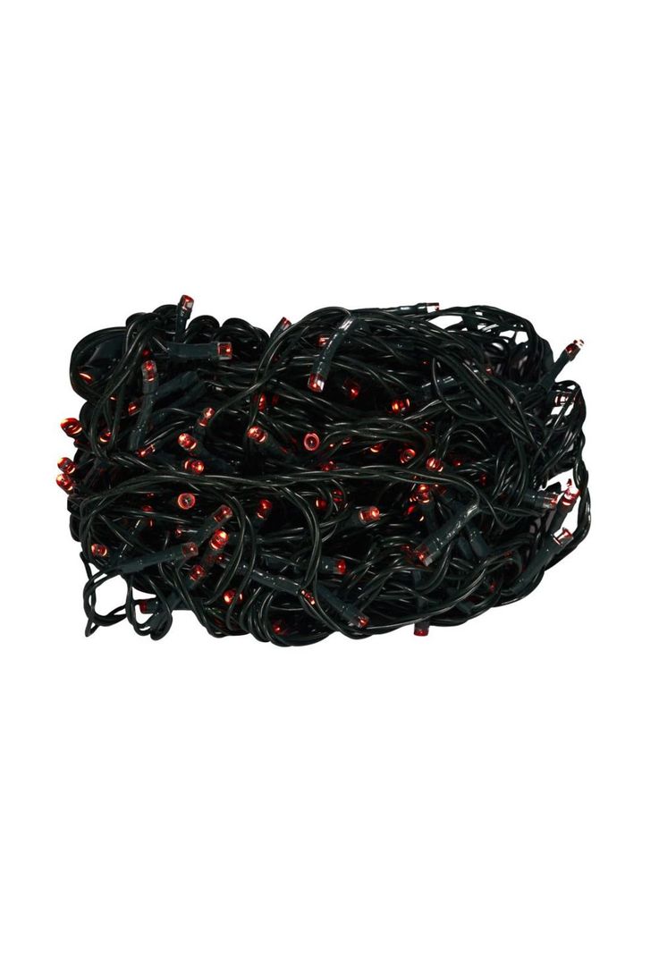 GUIRNALDA A PILA 300 LED COLOR ROJO-0