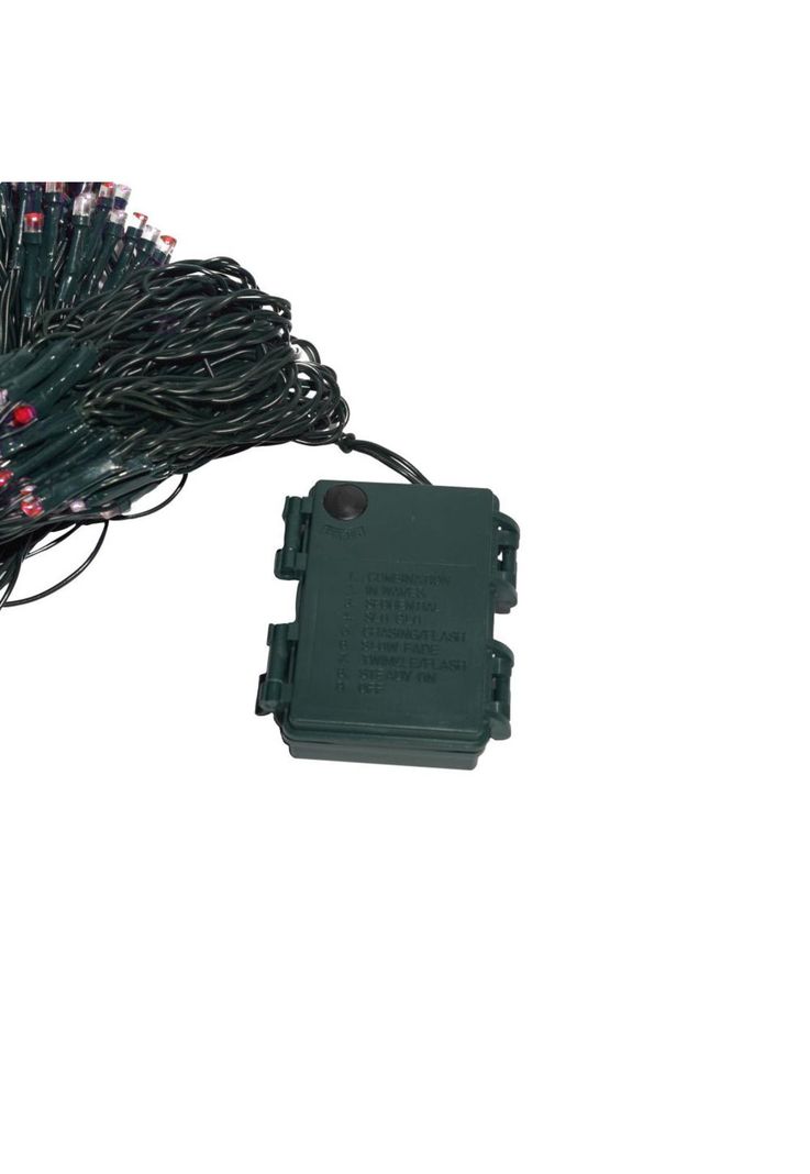 GUIRNALDA A PILA 300 LED COLOR ROJO-1
