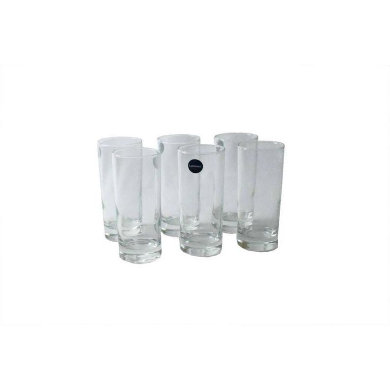 SET DE 6 VASOS VIDRIO 33 CC-1