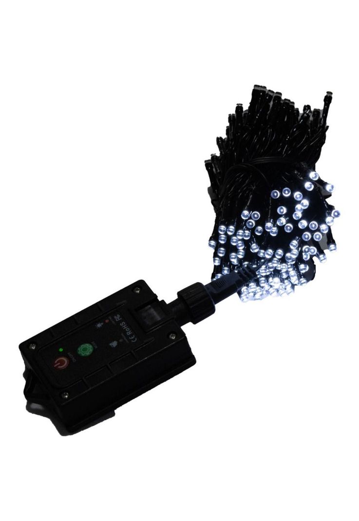 Luz solar de 200 LED blanco frio-0