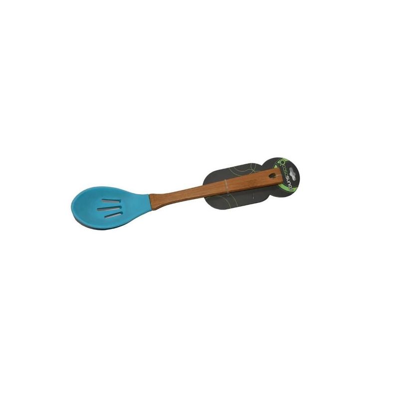 CUCHARA PARA SERVIR RANURADA C Celeste