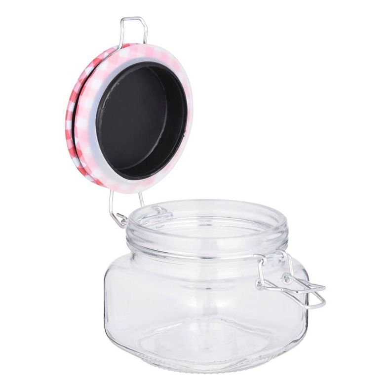 MKP FRASCO DE VIDRIO 11 CM ROJ-2