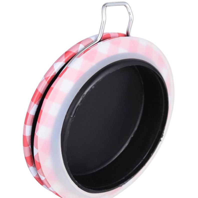 MKP FRASCO DE VIDRIO 11 CM ROJ-3