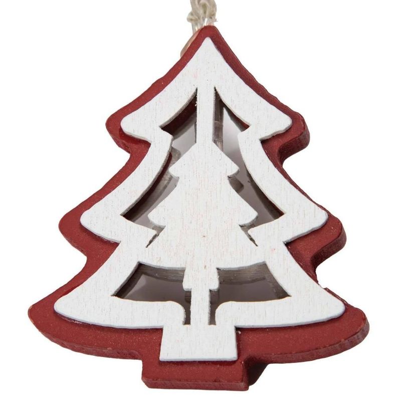 GUIRNALDAS NAVIDEÑAS DISEÑO ARBOLITO DE 10 LED-2