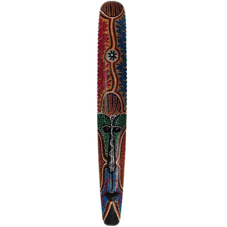 FIGURA DE PARED MASCARA ABORIGEN 1 MT-0