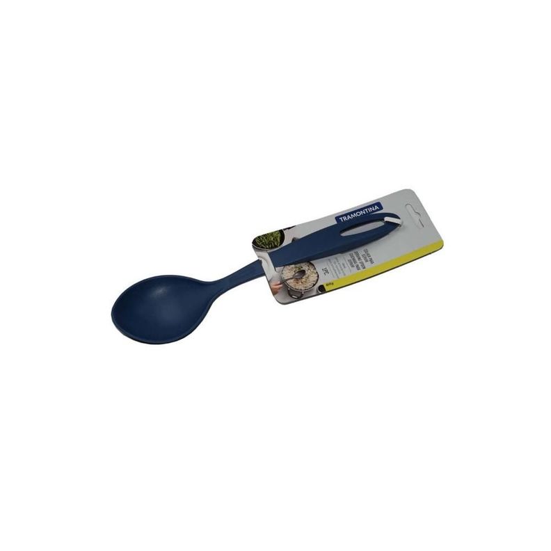 CUCHARA PARA SERVIR AZUL NYLON
