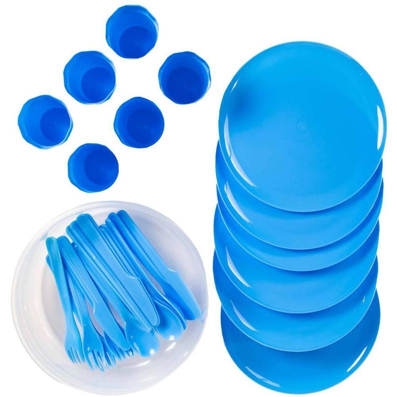 SET DE CAMPING 32 PIEZAS CELESTE-3