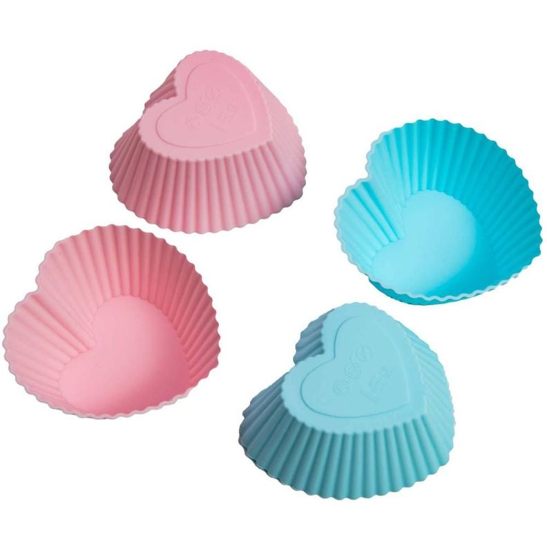 MOLDE SILICONA DE CORAZON PARA MUFFINS 4 PZAS-1