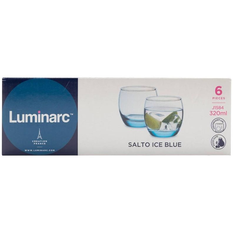Set de vasos alto Ice Blue-5