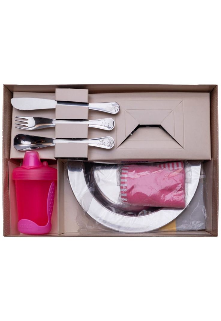 SET PARA NINAS DE 6 PIEZAS TRAMONTINA Acero