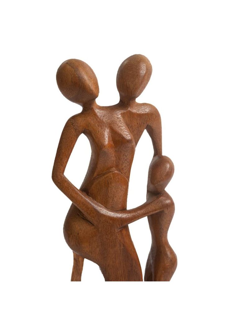 FIGURA DE MADERA FAMILIA-1