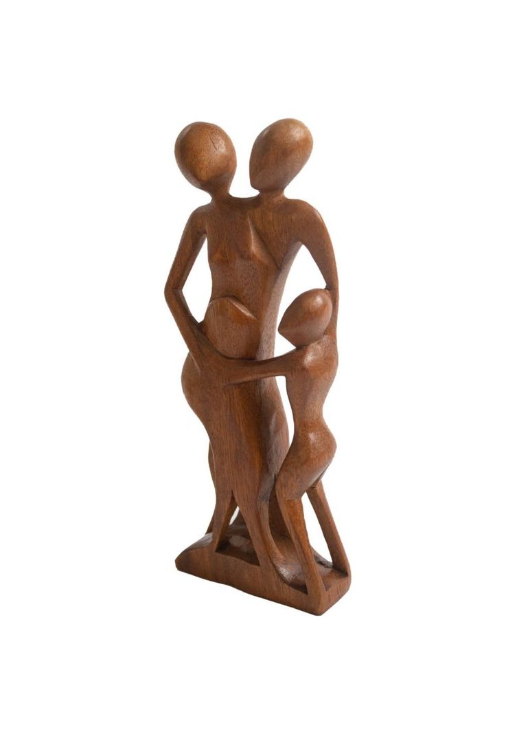 FIGURA DE MADERA FAMILIA-2
