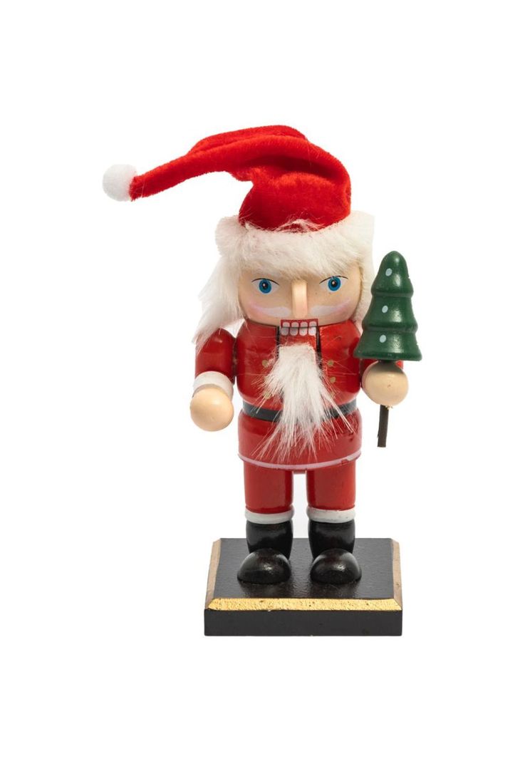 Figura viejo pascuero de madera-0