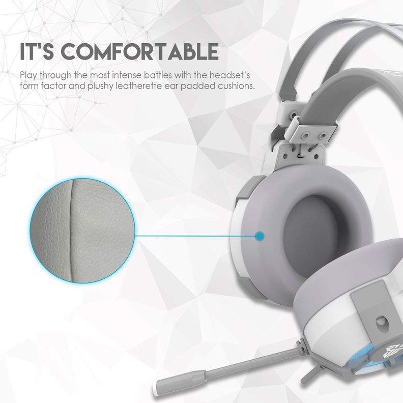 Audífonos PC 7.1 Fantech Captain RGB HG11 Headset Gaming USB Computador-4