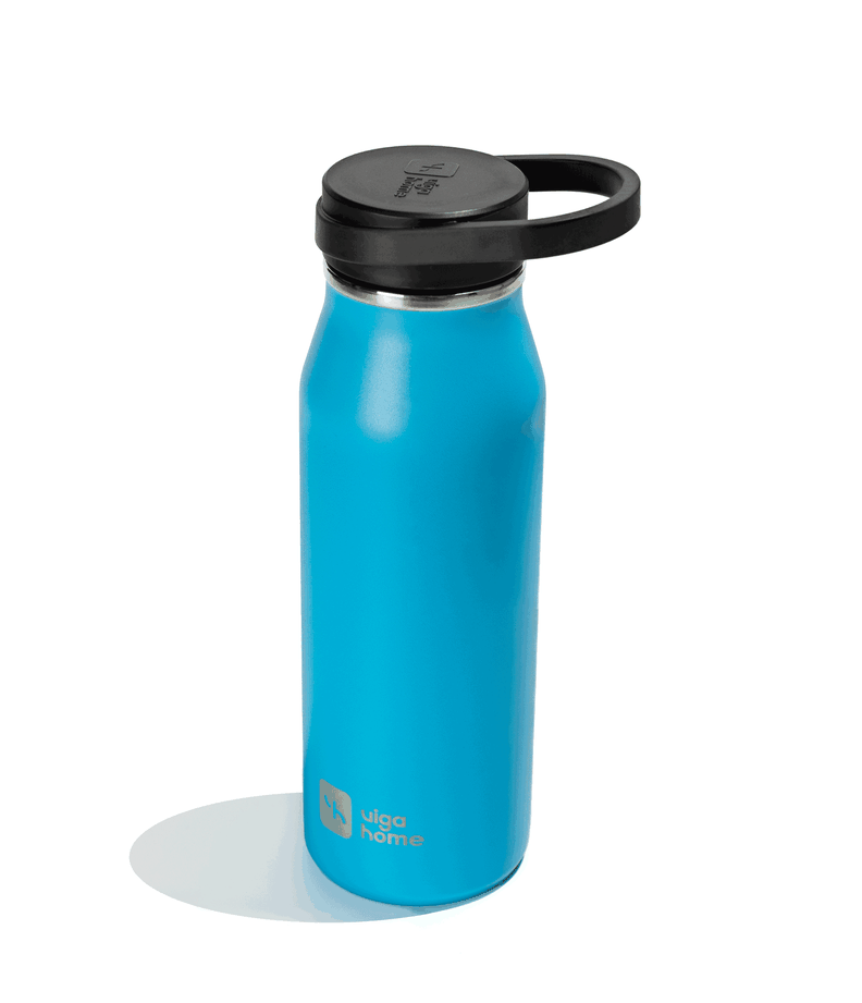 Botella de Agua Térmica 947ml Vigahome Celeste-1