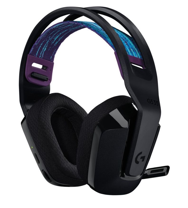 Audifono Gamer Wireless Logitech G535 Black Pc ps4 ps5-1