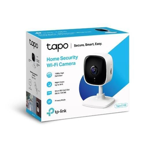 Cámara Tp-link Tapo C100 2mp Wi-fi Blanco-0