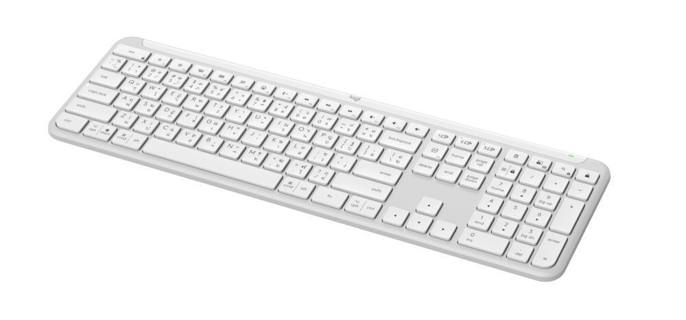 Teclado Inalámbrico Logitech Signature Slim K950 White-0
