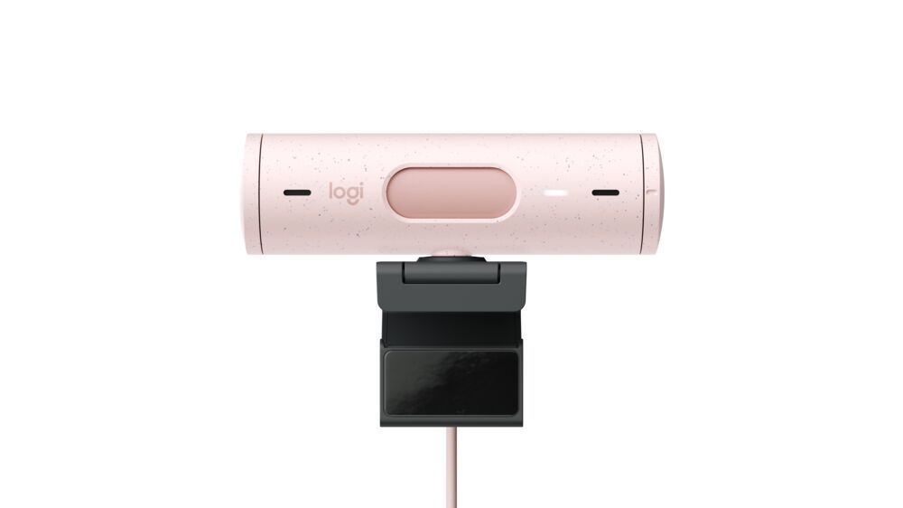 Camara Web Logitech Brio 500 Full Hd 1080p Rosado-2