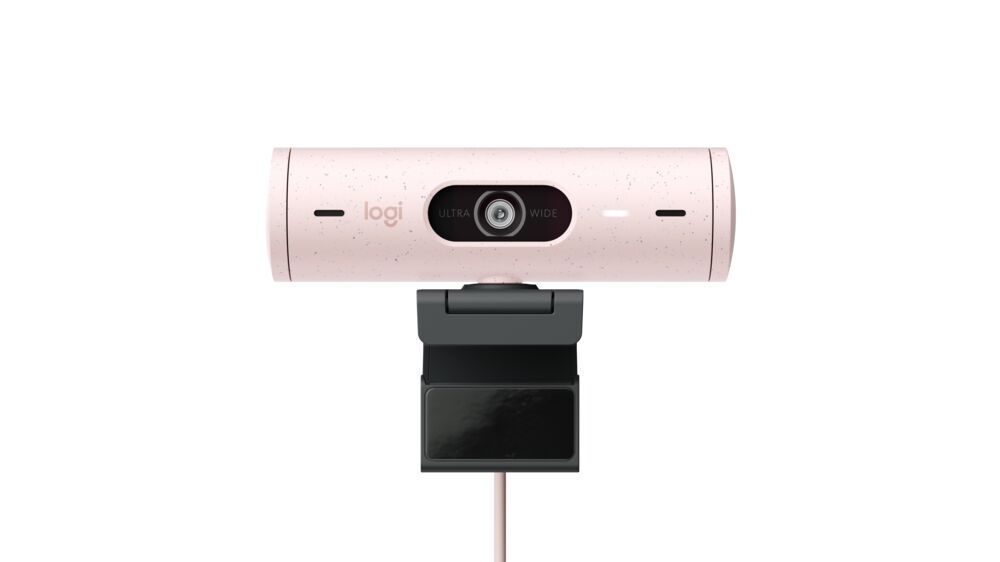 Camara Web Logitech Brio 500 Full Hd 1080p Rosado-0
