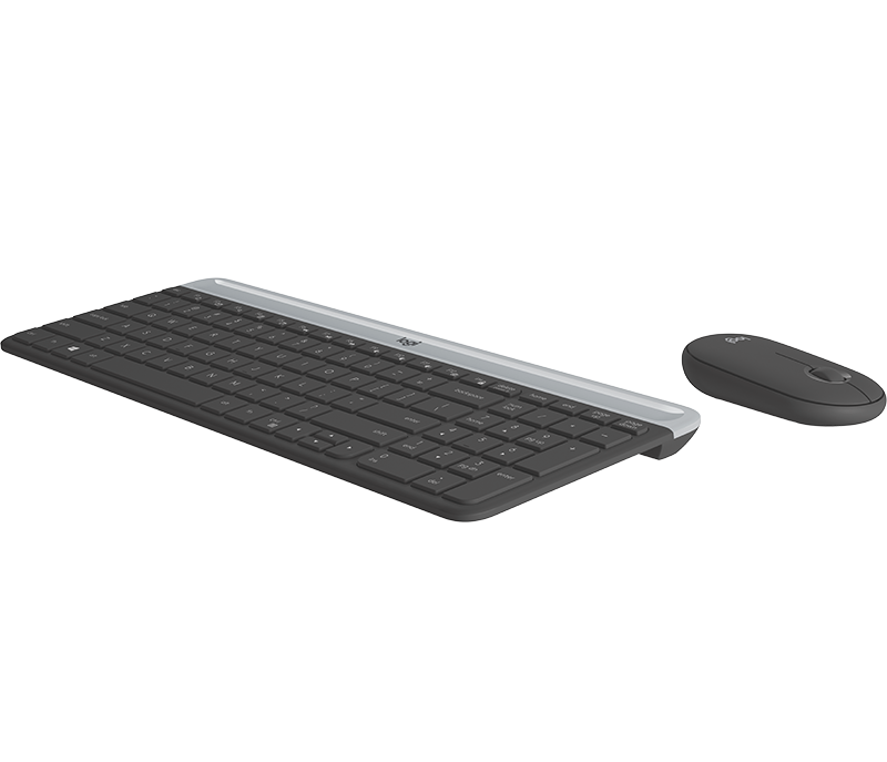 Combo Logitech Teclado y Mouse MK470 Slim-3