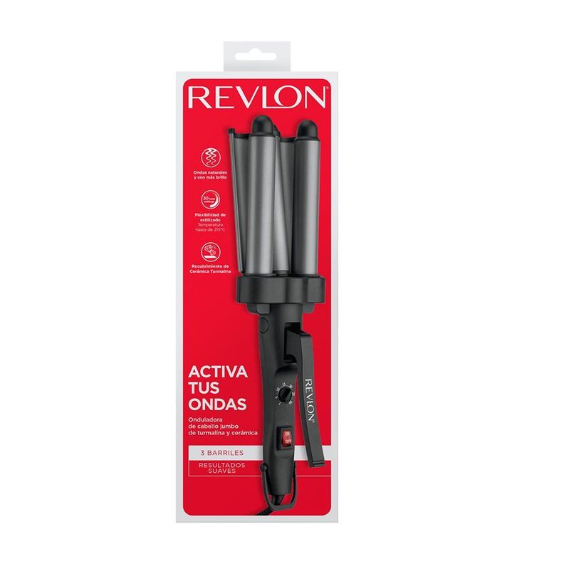 Ondulador Waver Jumbo De 3 Barriles Revlon-2