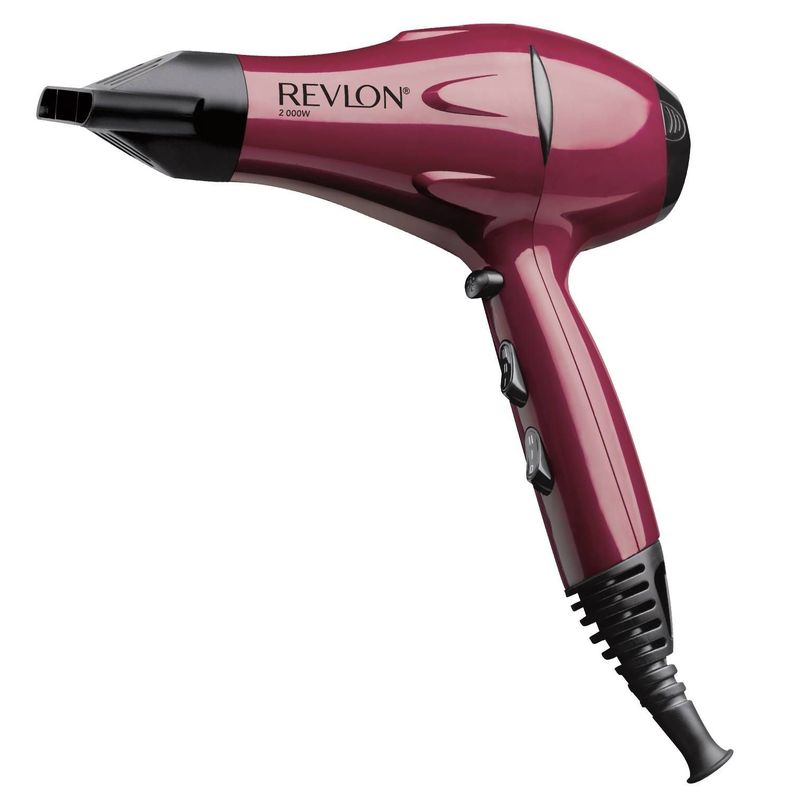 Combo Secador Y Alisador De Viaje Revlon Color Rojo I289RVDR5230-1