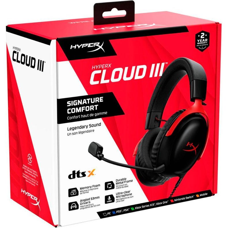 Audífonos Gamer HyperX Cloud III-4