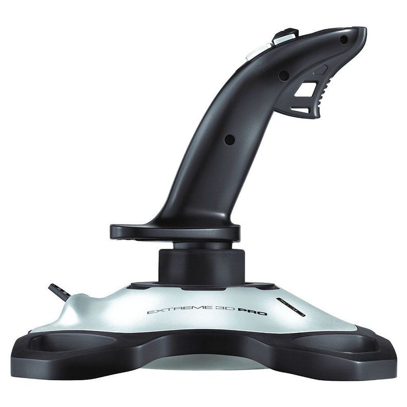 Control joystick Logitech Extreme 3D Pro negro-2